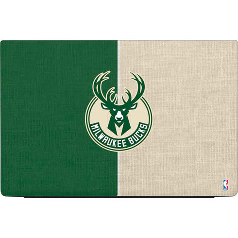 NBA Milwaukee Bucks Split Canvas Dell Vostro Skin